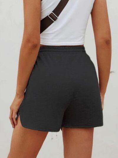 Comfortable Drawstring Shorts with Pockets for Women - Selvanelle