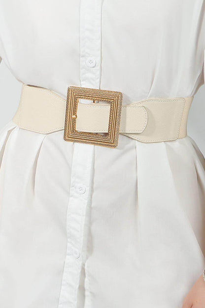 Stylish PU Leather Belt for Men and Women Fashion Wear - Selvanelle