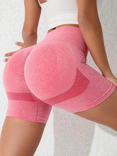 High Waist Active Shorts for Women with Stretchy Fit - Selvanelle