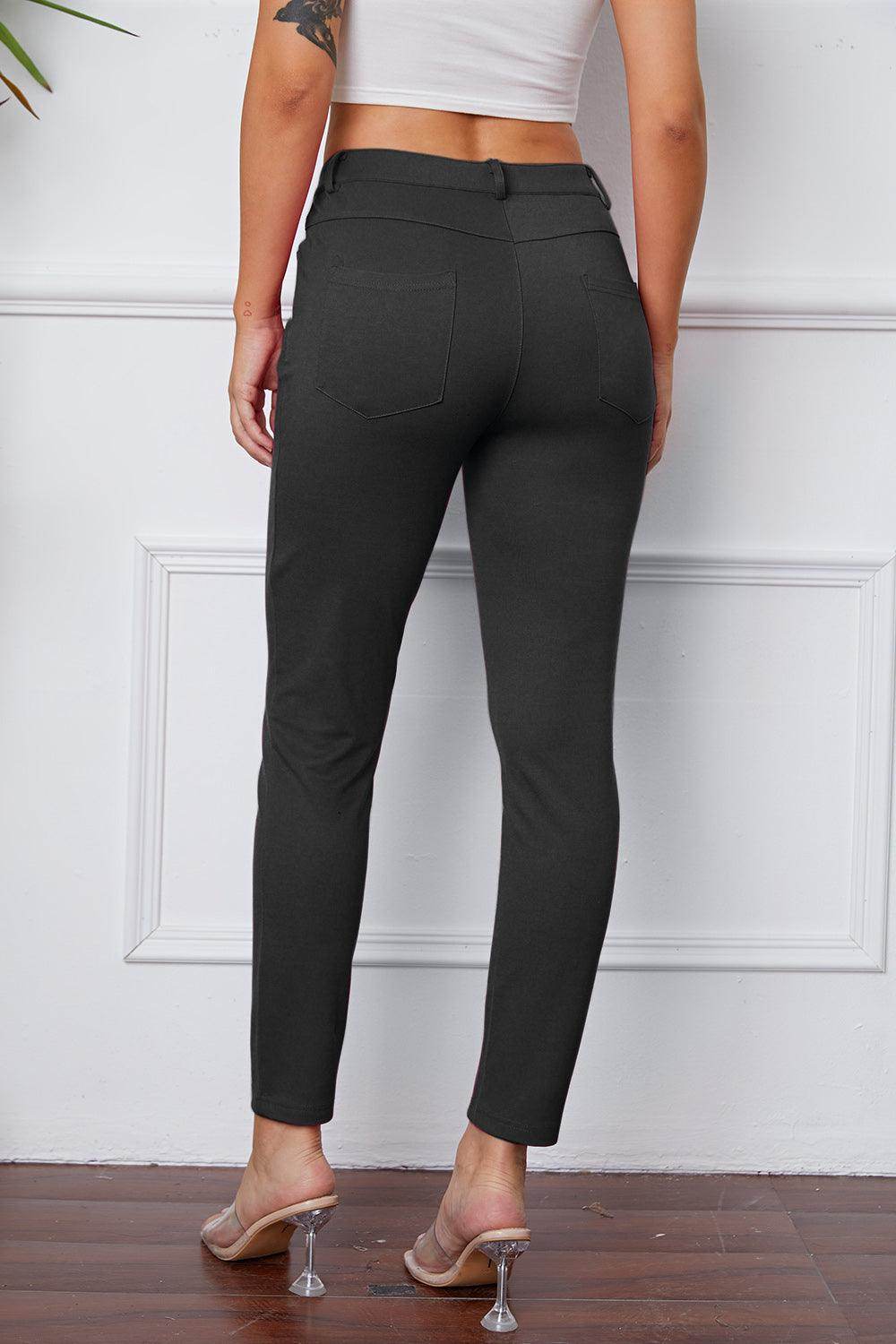 StretchyStitch Pants by Basic Bae for Comfort and Style - Selvanelle