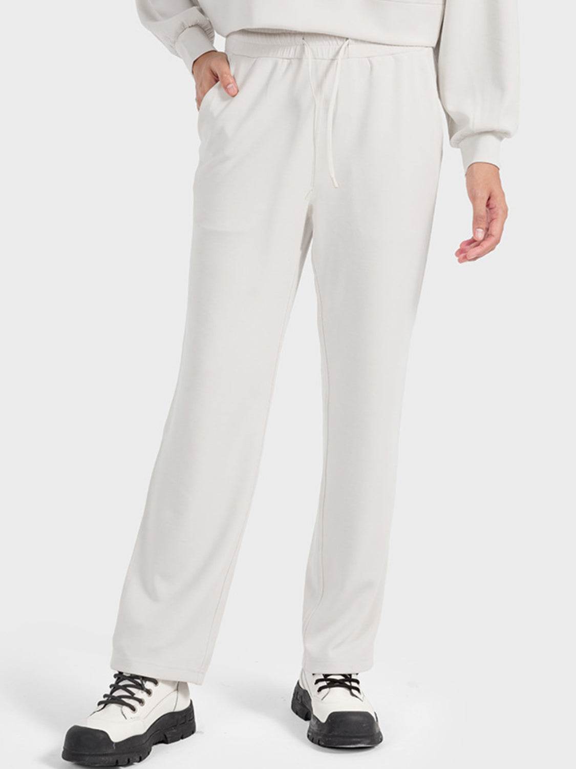 Millennia Drawstring Pocketed Sport Pants - Selvanelle