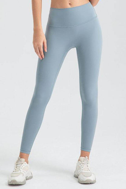 Wide Waistband Sport Leggings for Active Lifestyle Comfort - Selvanelle