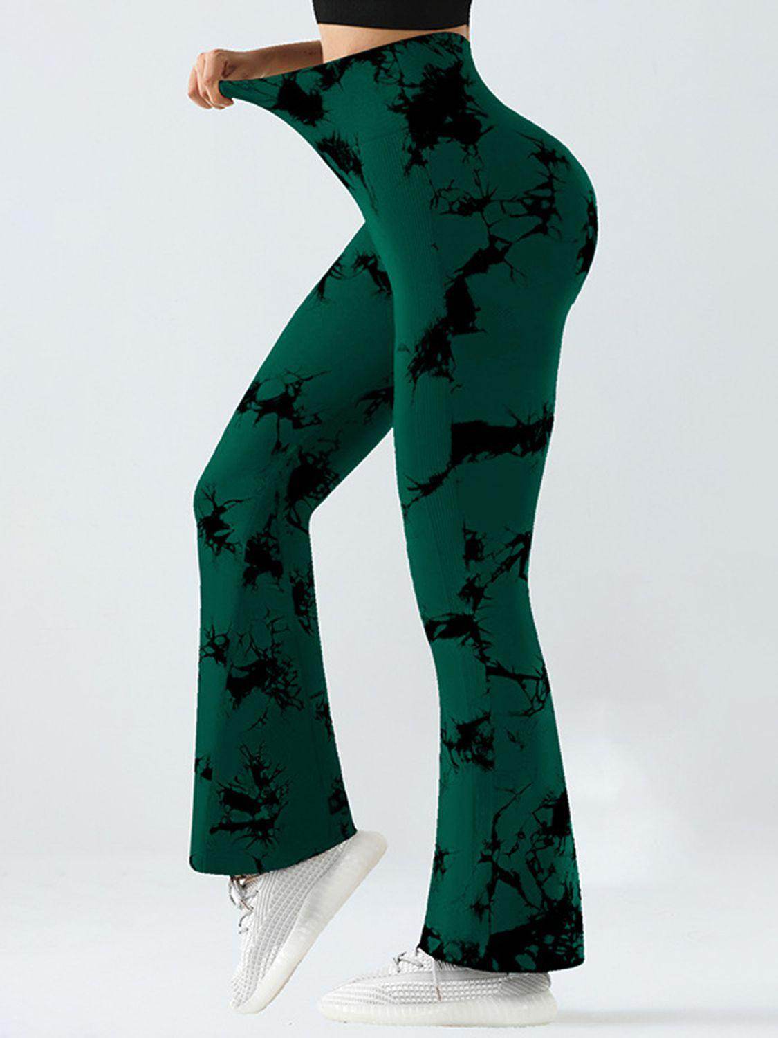 Tie-Dye High Waist Active Leggings for Women Comfortable Fit - Selvanelle
