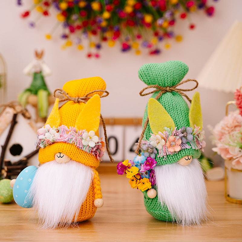 Easter Knit Faceless Doll - Selvanelle
