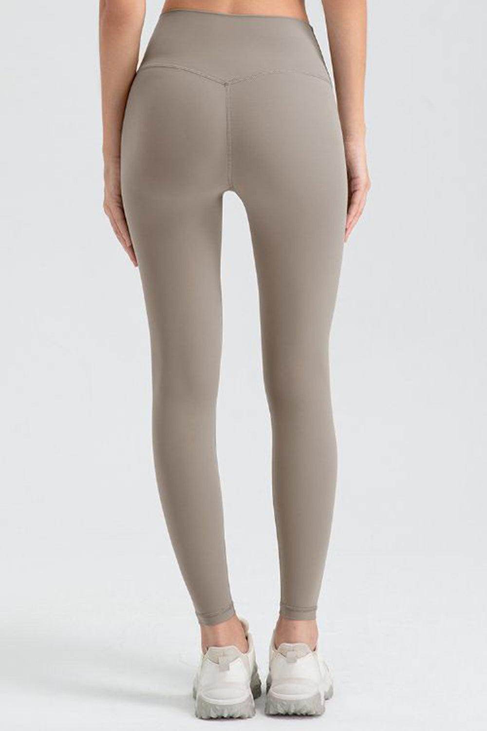 Wide Waistband Sport Leggings for Active Lifestyle Comfort - Selvanelle
