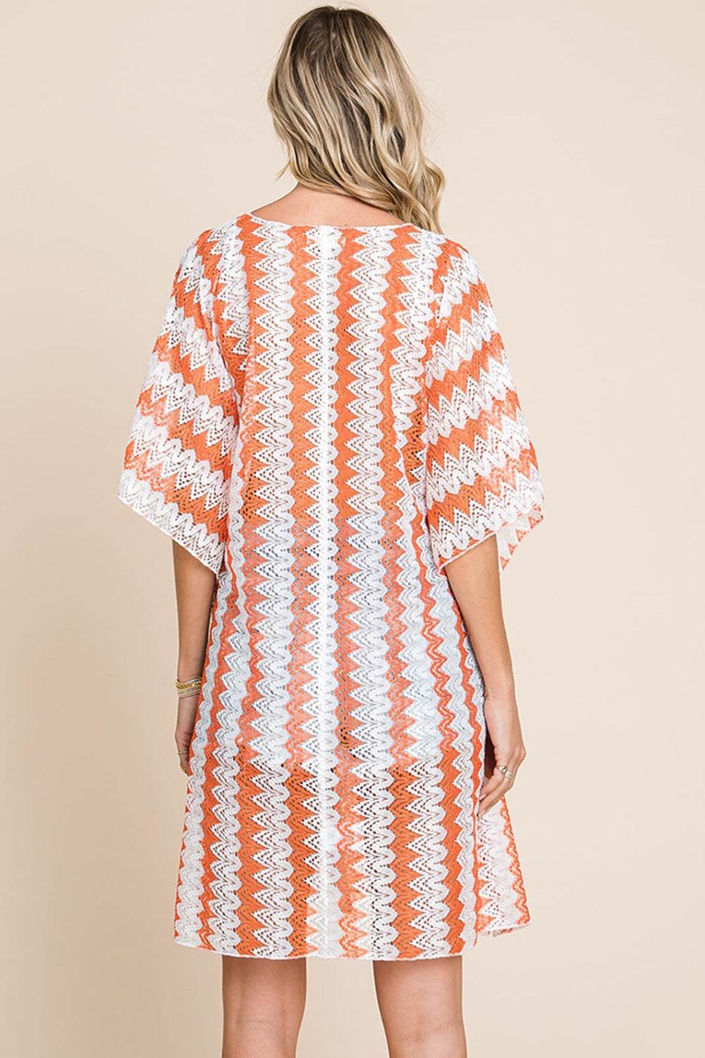 Cotton Bleu by Nu Label Multi Crochet Lace Cover Up - Selvanelle