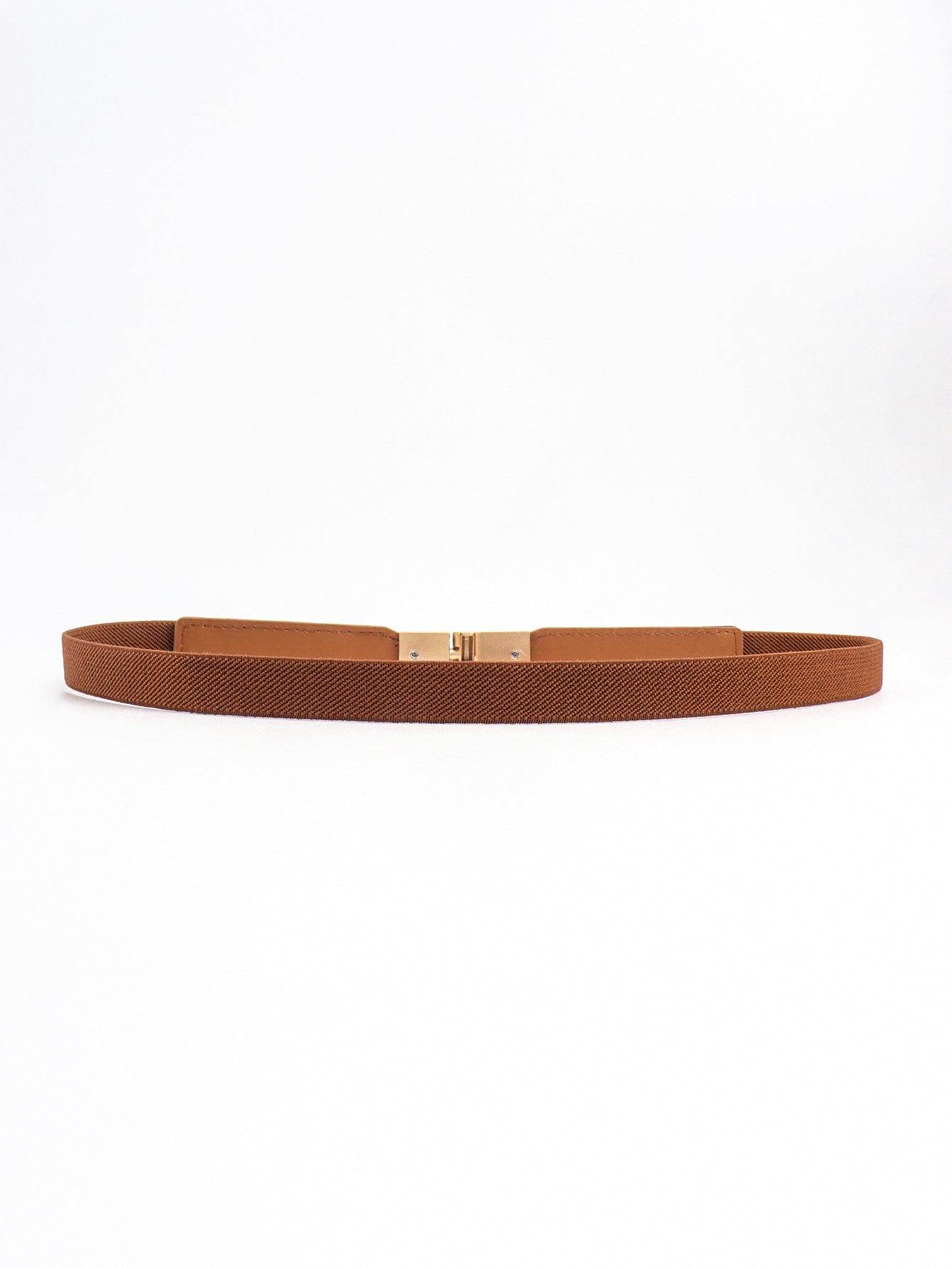 PU Elastic Skinny Belt for Women Adjustable Fashion Accessory - Selvanelle