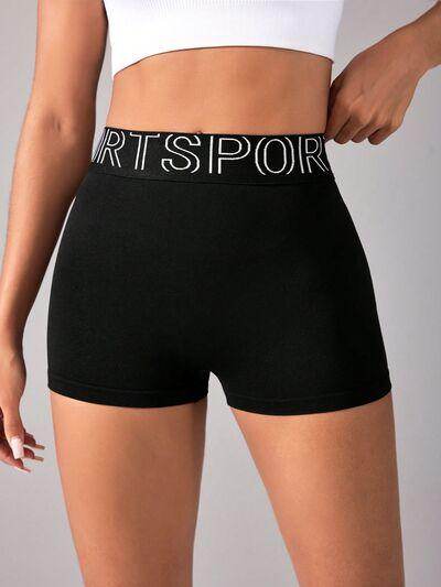 High Waist Active Shorts for Women with Stretchy Fit - Selvanelle