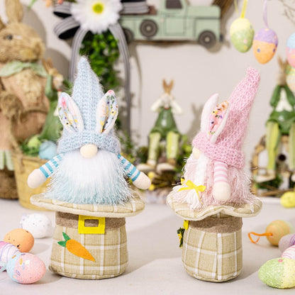 Easter Faceless Doll with Rabbit Ears - Selvanelle