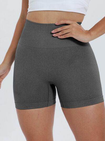 High Waist Active Shorts for Women - Stretchy Sportswear - Selvanelle