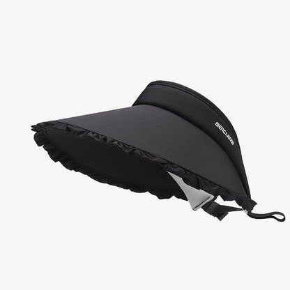 Frill Adjustable Ice Silk Sun Hat for Ultimate Sun Protection - Selvanelle