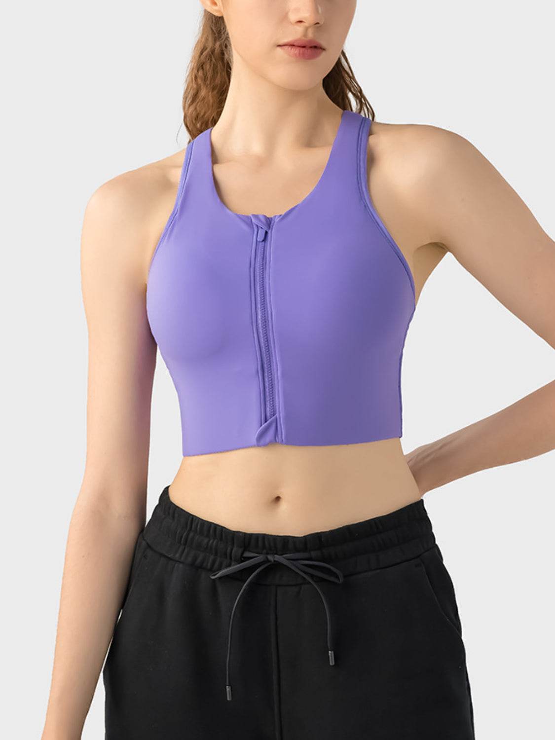 Millennia Wide Strap Sport Bra - Selvanelle