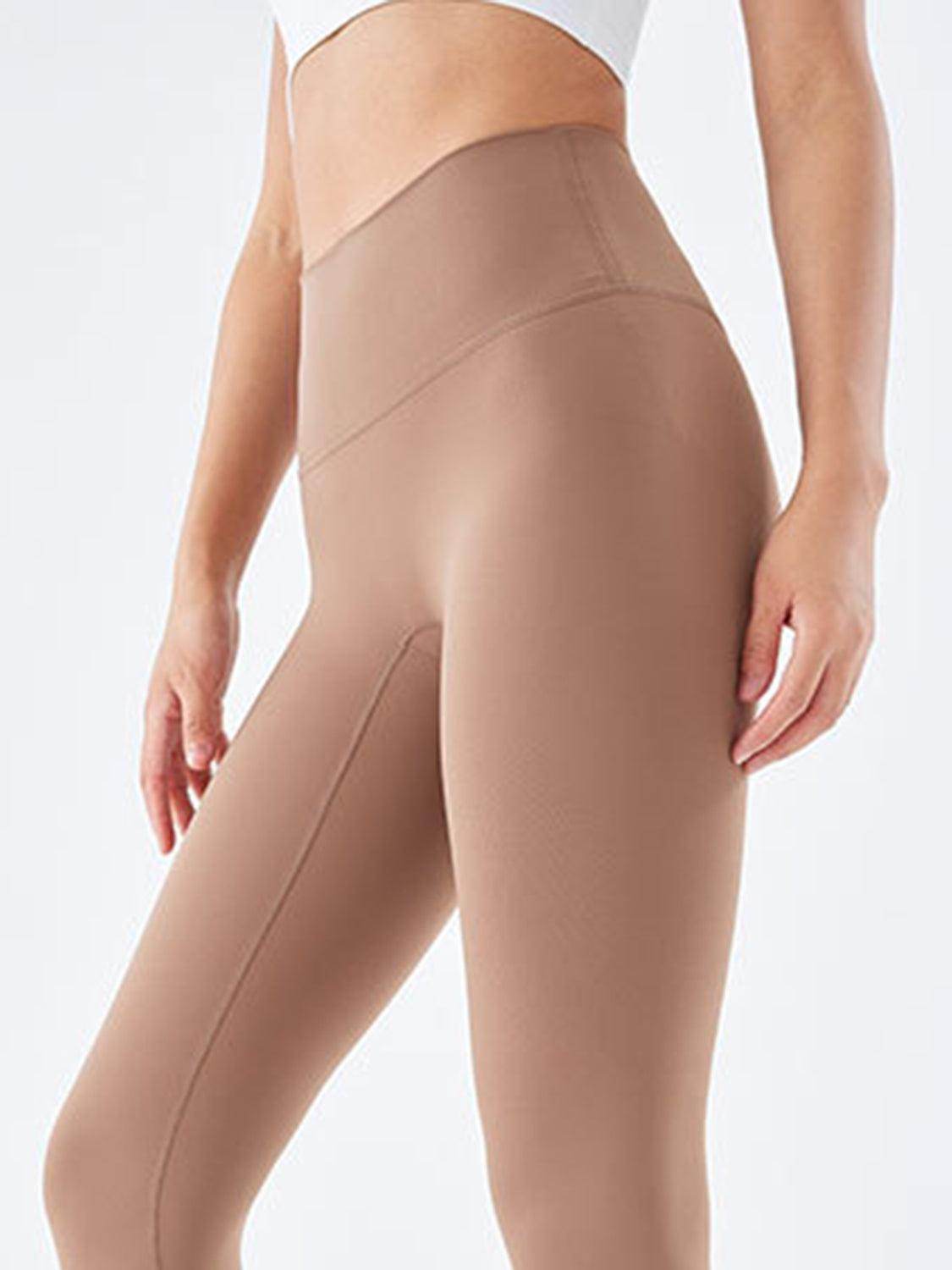 Wide Waistband Sports Leggings for Ultimate Comfort Fit - Selvanelle