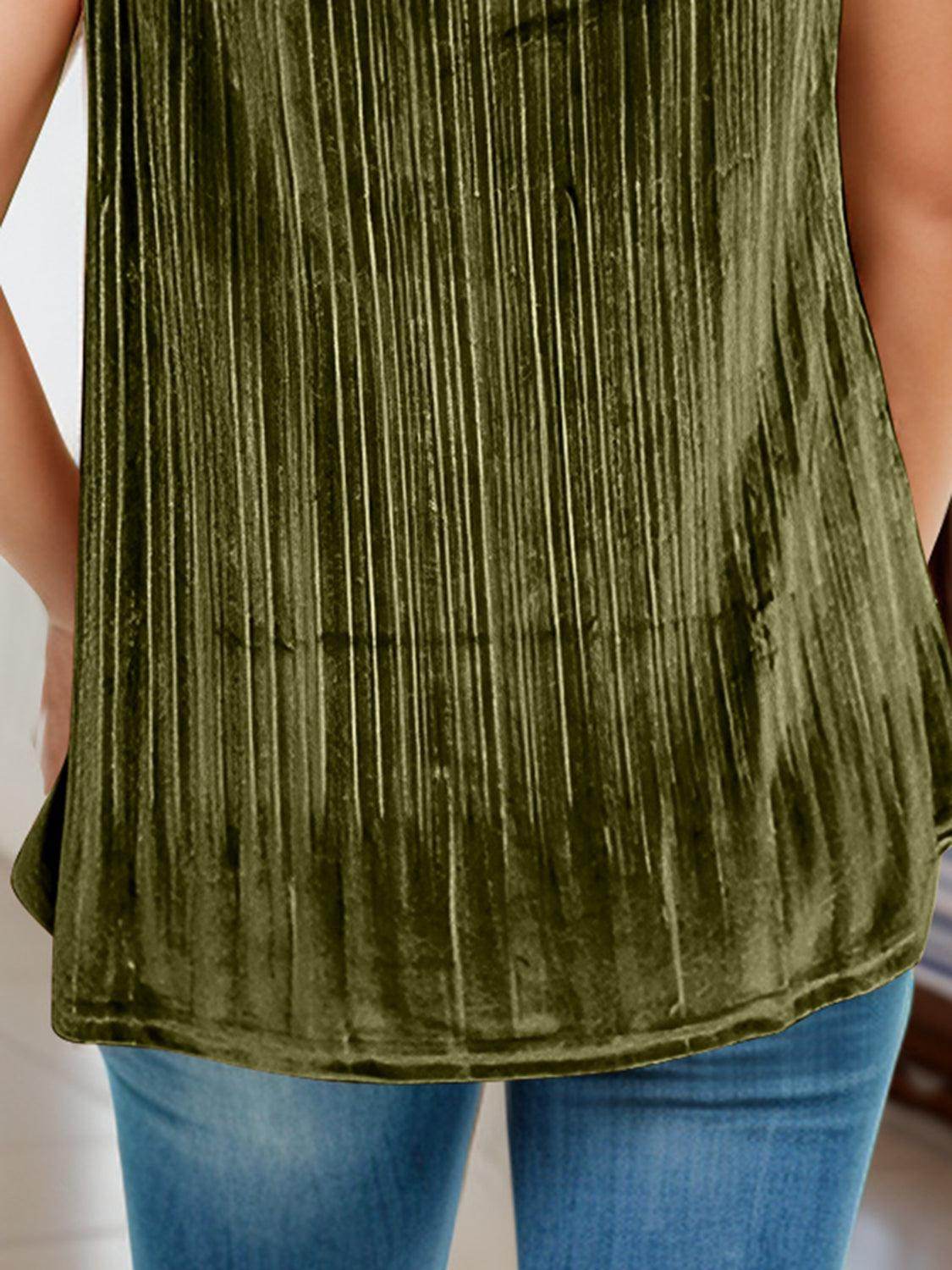Lace Detail Scoop Neck Cami for Stylish Everyday Wear - Selvanelle