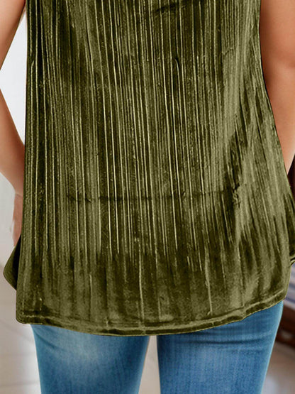 Lace Detail Scoop Neck Cami for Stylish Everyday Wear - Selvanelle