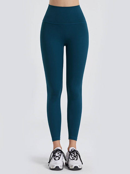 Wide Waistband Sports Leggings for Ultimate Comfort - Selvanelle