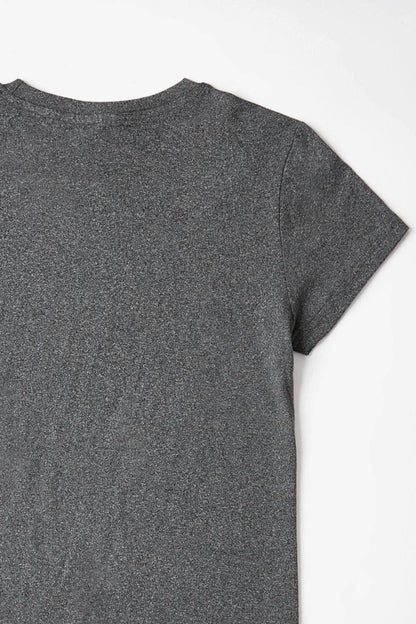 Rabbit Round Neck Short Sleeve T-Shirt - Selvanelle