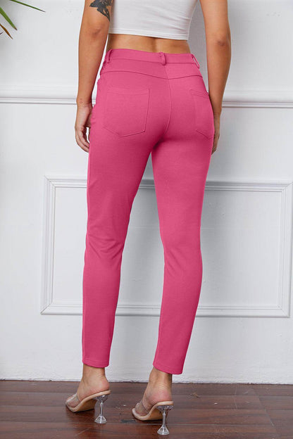 StretchyStitch Pants by Basic Bae for Comfort and Style - Selvanelle