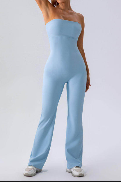 Sleeveless Straight Active Jumpsuit for Ultimate Comfort - Selvanelle