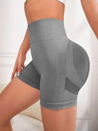 High Waist Active Shorts for Women with Stretchy Comfort - Selvanelle