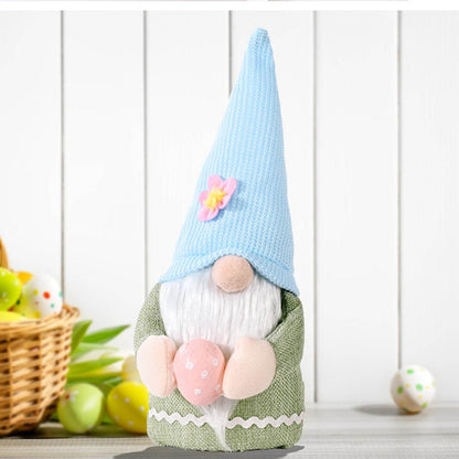 Easter Knitted Hat Faceless Doll - Selvanelle