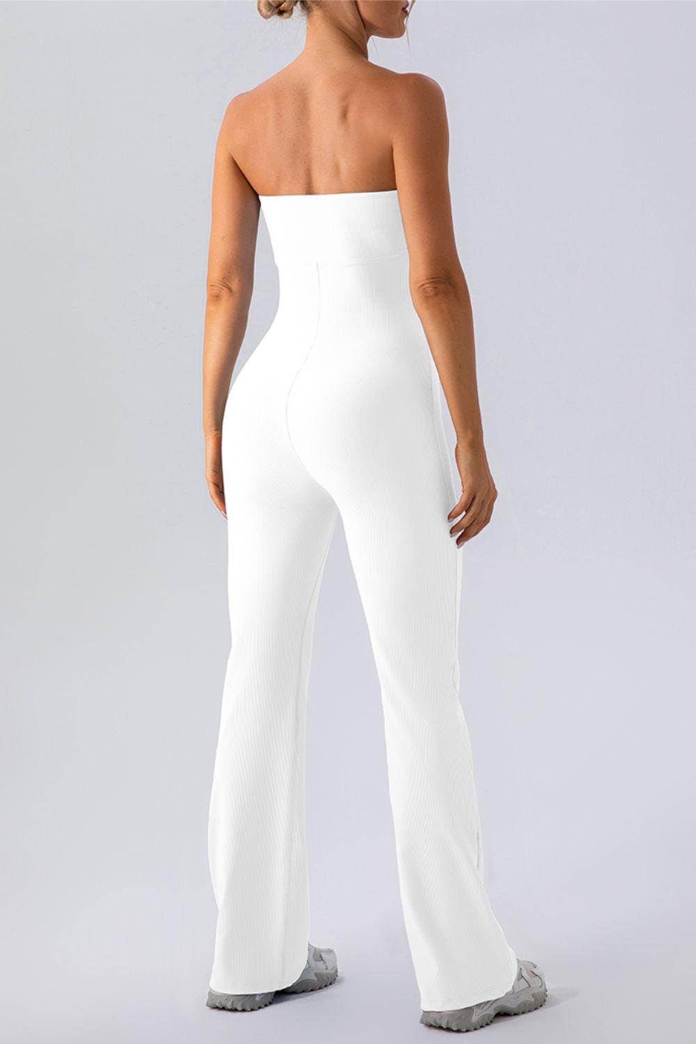 Sleeveless Straight Active Jumpsuit for Ultimate Comfort