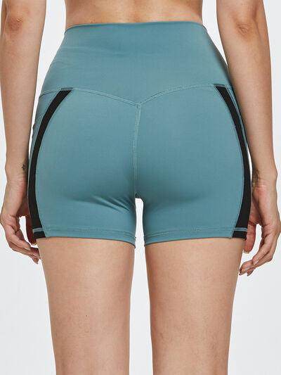High Waist Active Shorts for Women with Stretch Comfort - Selvanelle