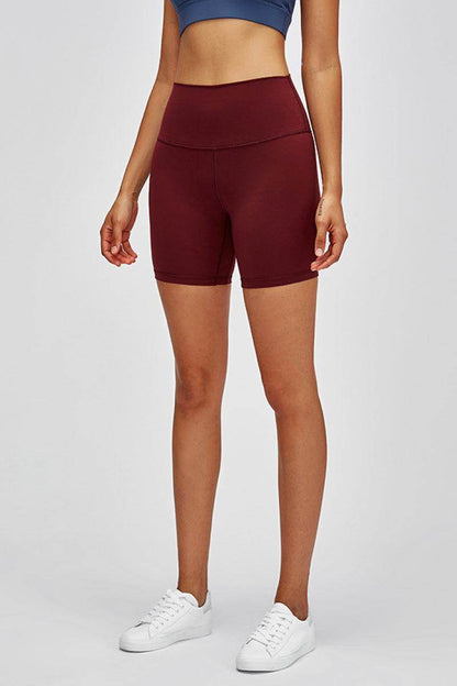 Millennia High Waist Training Shorts for Comfort and Style - Selvanelle
