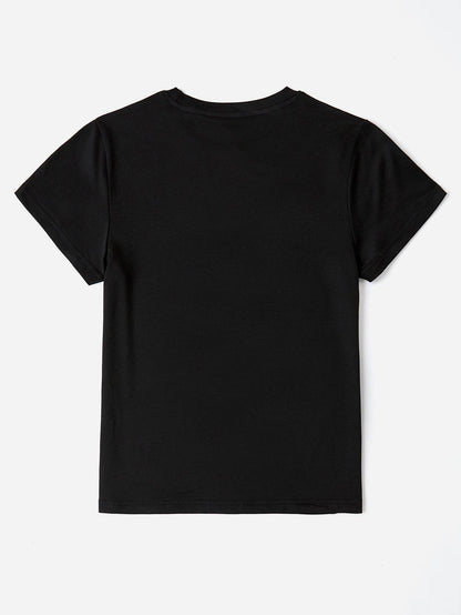 HAPPY EASTER Round Neck Short Sleeve T-Shirt - Selvanelle