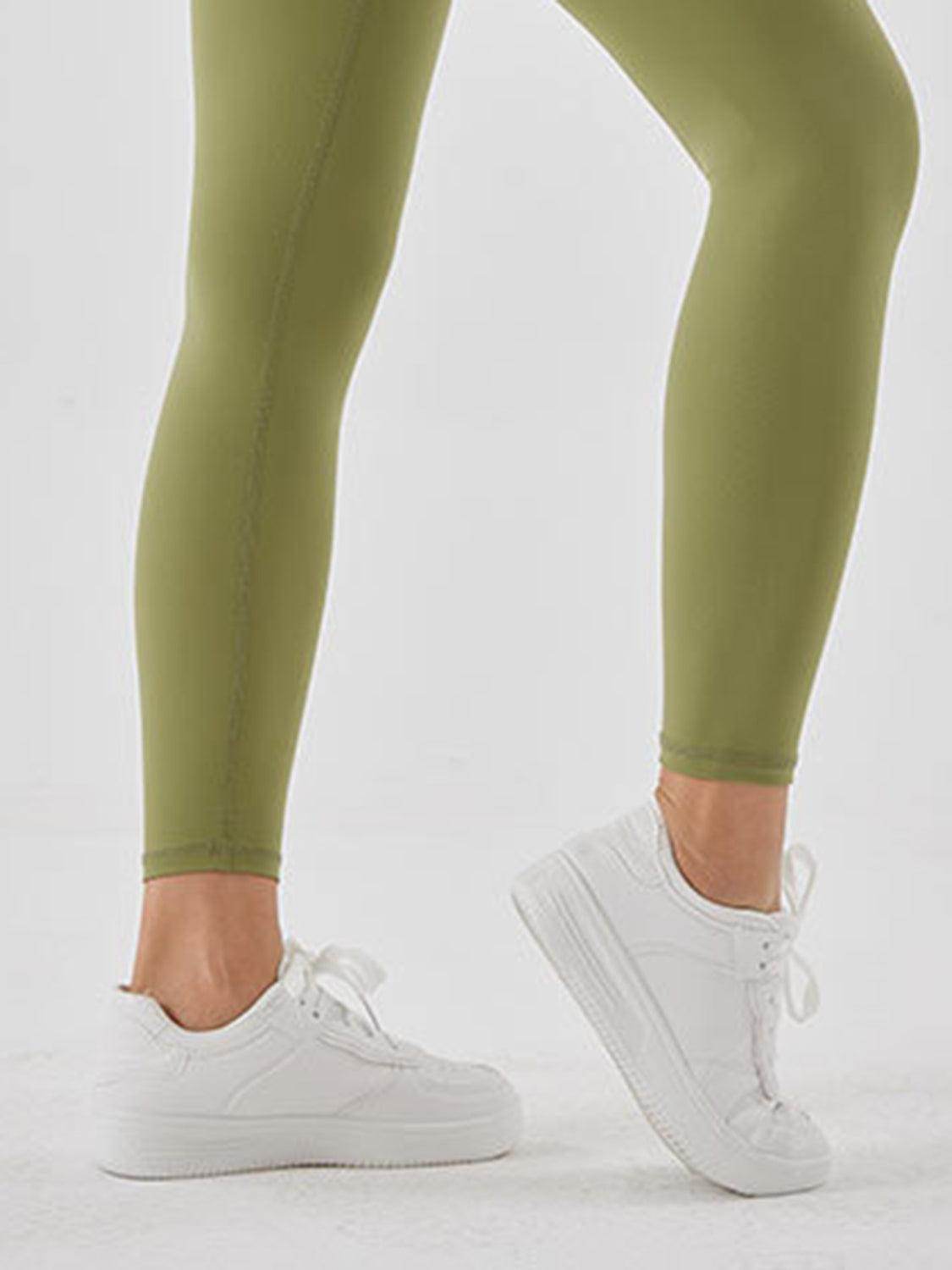 Wide Waistband Sports Leggings for Ultimate Comfort Fit - Selvanelle