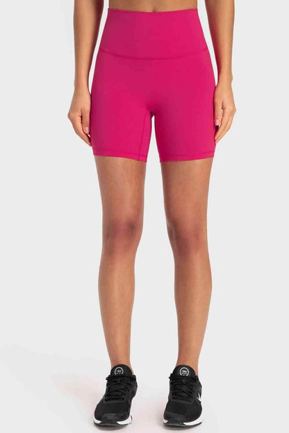 Millennia Staying Cozy Wide Waistband Biker Shorts For Comfort - Selvanelle