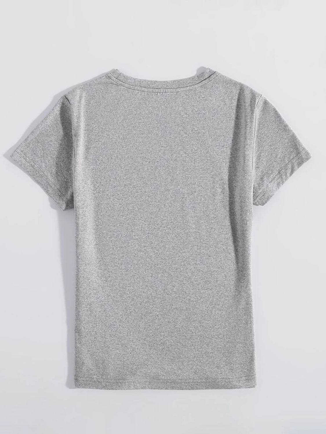 EASTER VIBES Round Neck Short Sleeve T-Shirt - Selvanelle