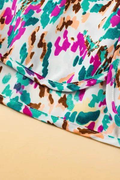 Stylish Printed High Waist Shorts for Comfortable Wear - Selvanelle