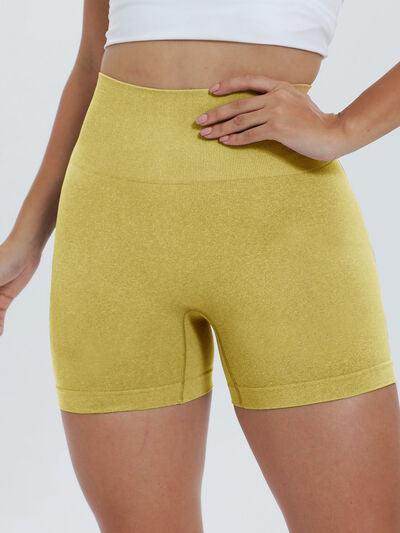 High Waist Active Shorts for Women - Stretchy Sportswear - Selvanelle