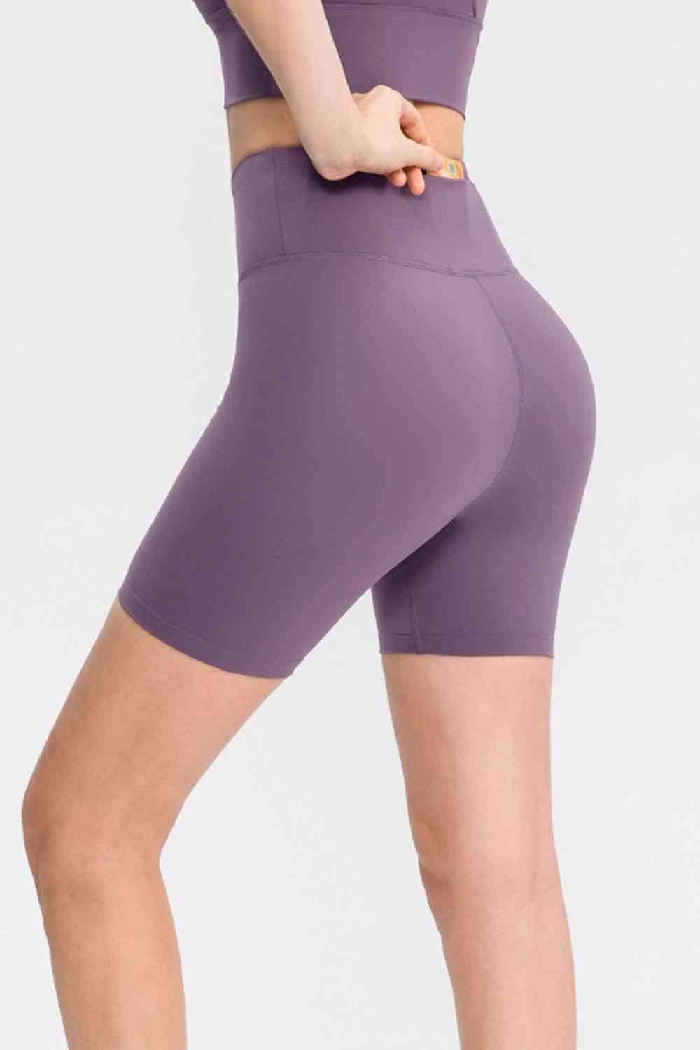 Wide Waistband Sports Shorts for Active Women and Girls - Selvanelle