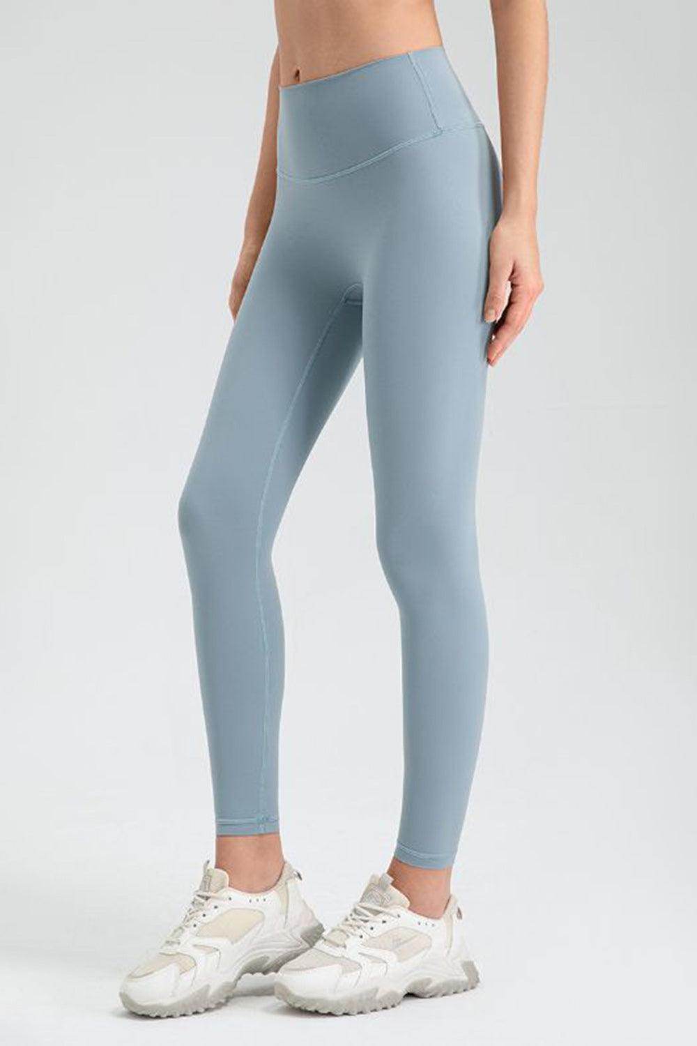Wide Waistband Sport Leggings for Active Lifestyle Comfort - Selvanelle