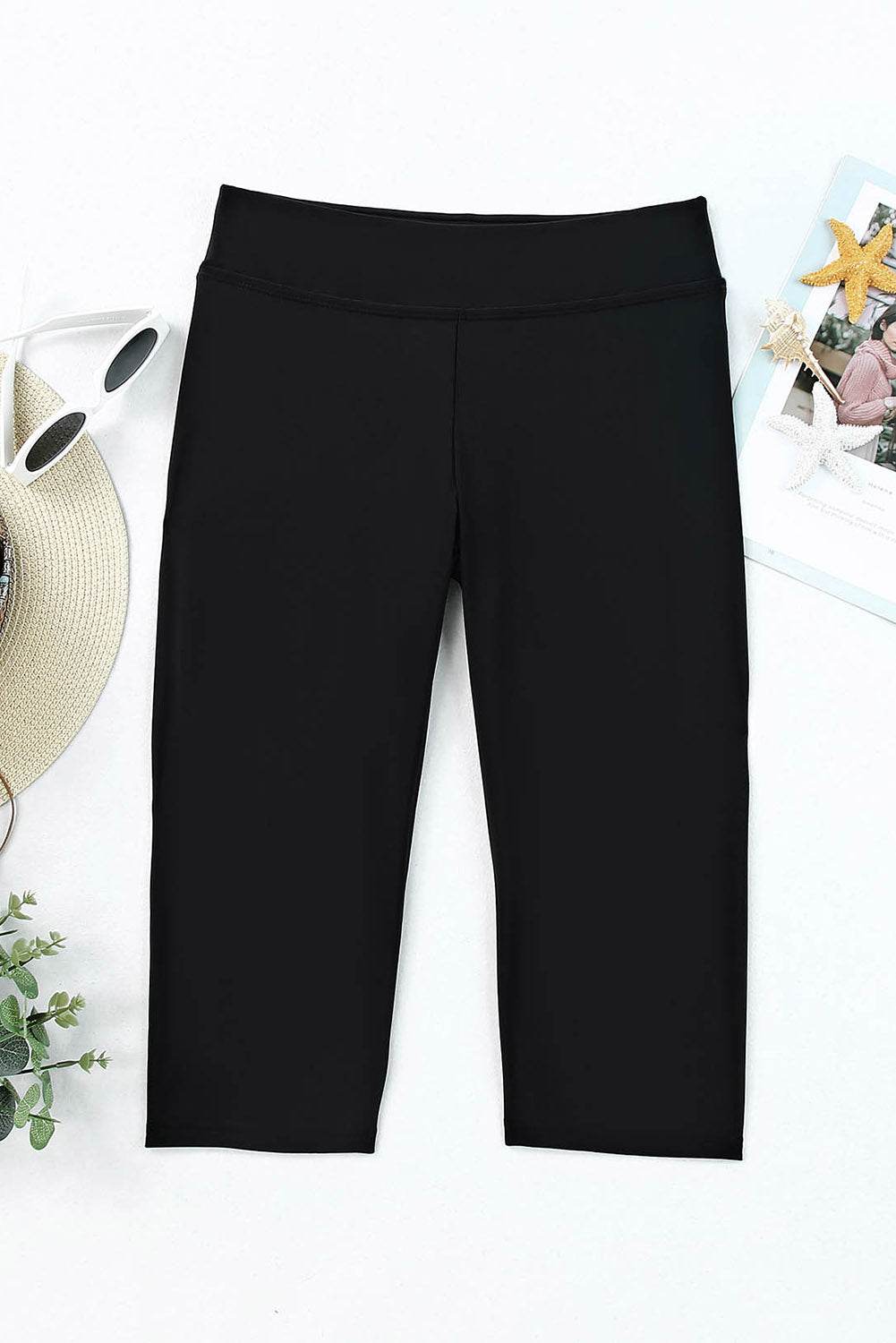 High Waist Swim Shorts - Selvanelle