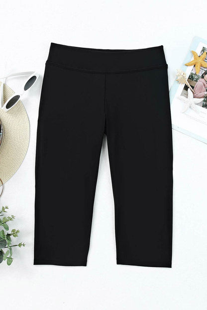 High Waist Swim Shorts - Selvanelle