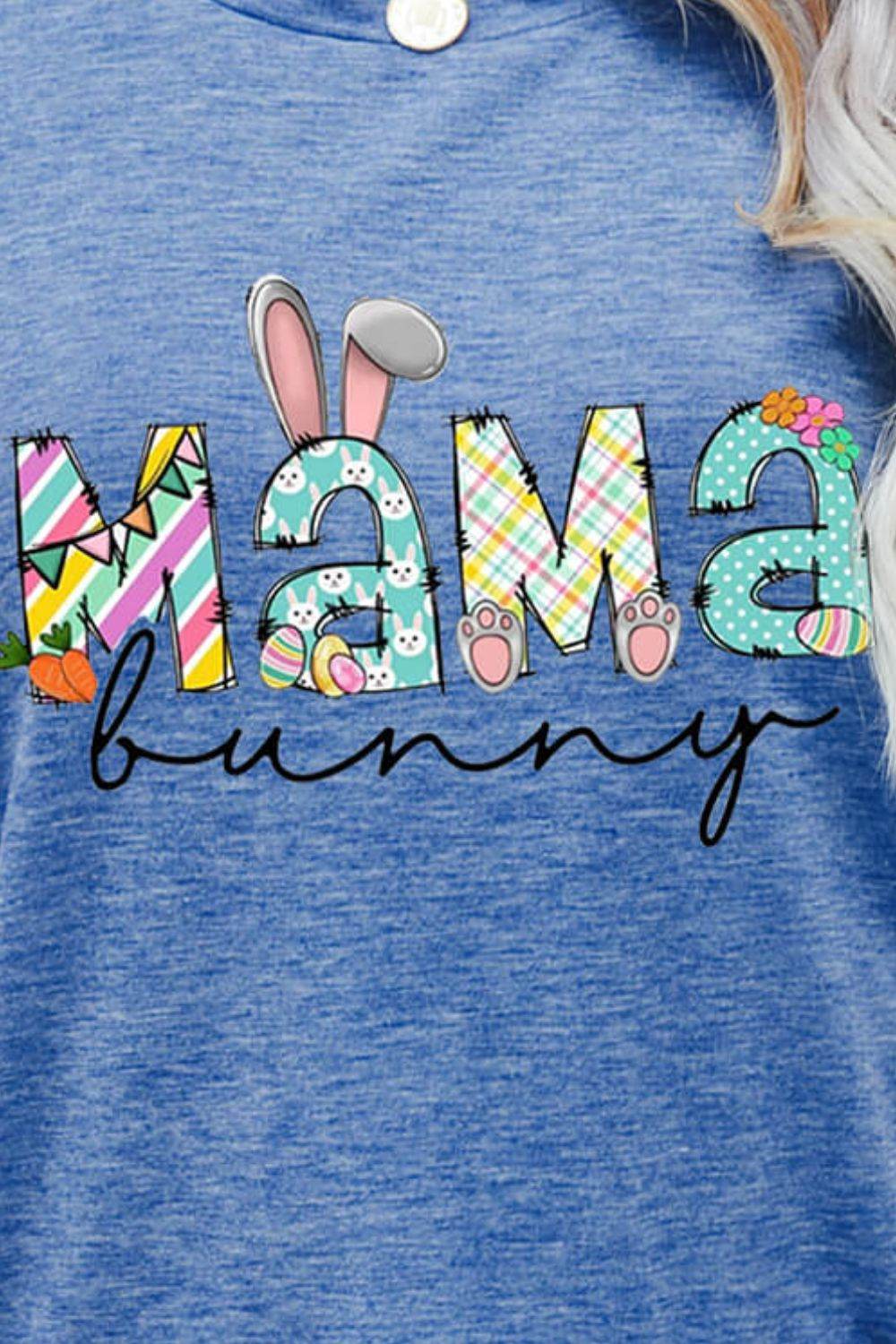 MAMA BUNNY Easter Graphic Tee - Selvanelle