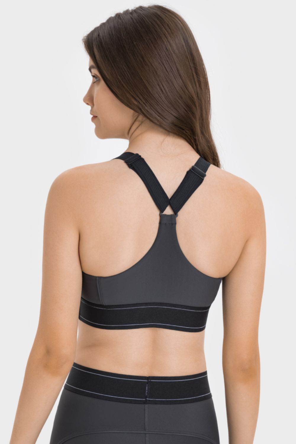 Millennia Contrast Sports Bra - Selvanelle
