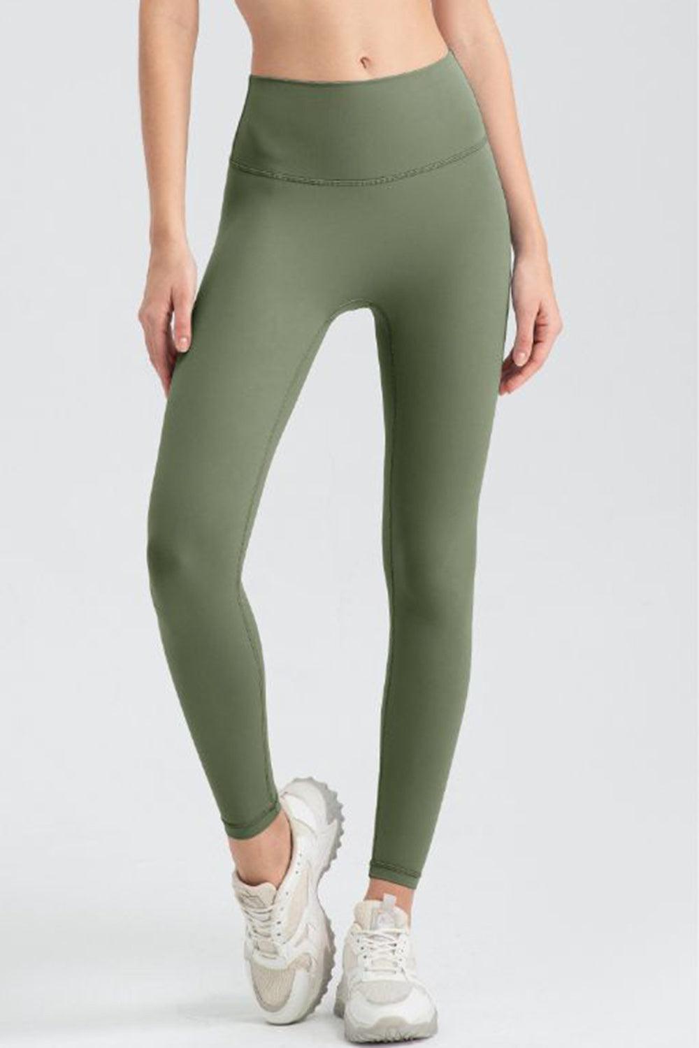 Wide Waistband Sport Leggings for Active Lifestyle Comfort