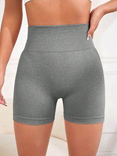 High Waist Active Shorts for Women with Stretchy Comfort - Selvanelle