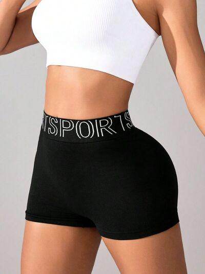 High Waist Active Shorts for Women with Stretchy Fit - Selvanelle