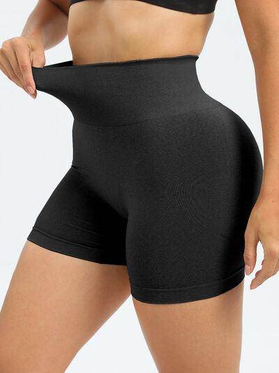 High Waist Active Shorts for Women - Stretchy Sportswear - Selvanelle