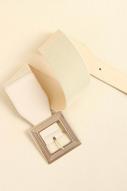 Stylish PU Leather Belt for Men and Women Fashion Wear - Selvanelle