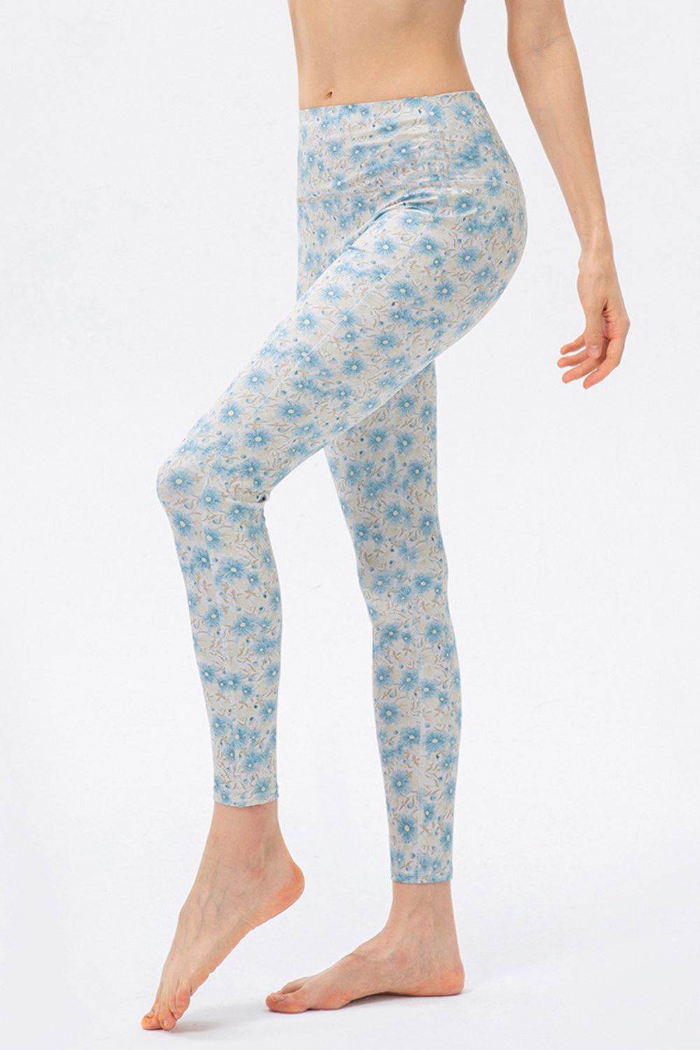 High Waist Skinny Active Pants - Selvanelle