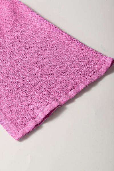 Textured Square Neck Half Sleeve Top for Women Stylish - Selvanelle