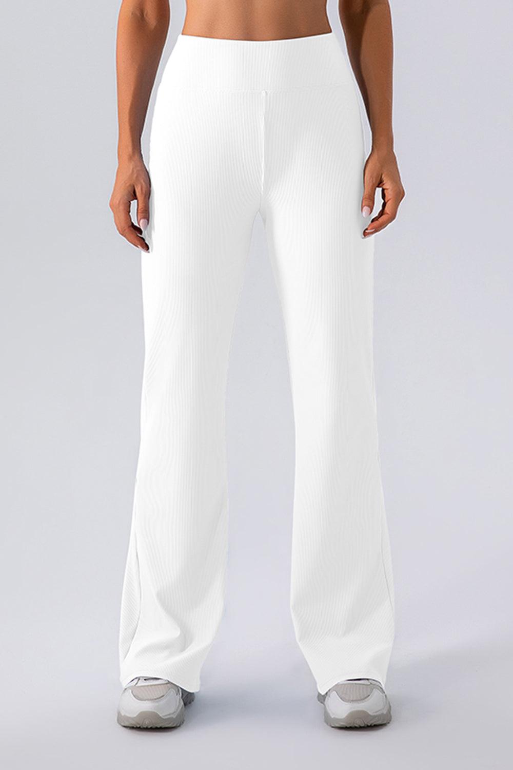 High Waist Straight Active Pants for Comfort and Style