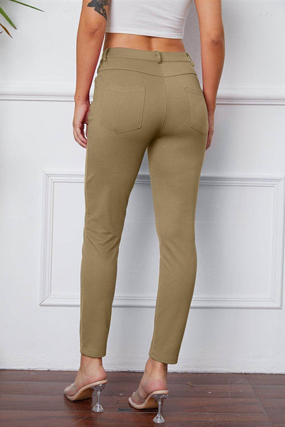 StretchyStitch Pants by Basic Bae for Comfort and Style - Selvanelle