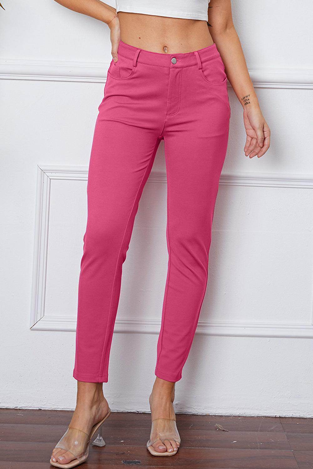 StretchyStitch Pants by Basic Bae for Comfort and Style - Selvanelle